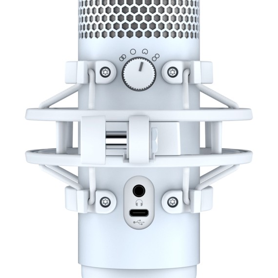 Streaming microphone HYPERX QUADCAST S (WH) (519P0AA)