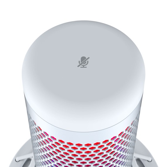 Streaming microphone HYPERX QUADCAST S (WH) (519P0AA)