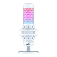 Streaming microphone HYPERX QUADCAST S (WH) (519P0AA)