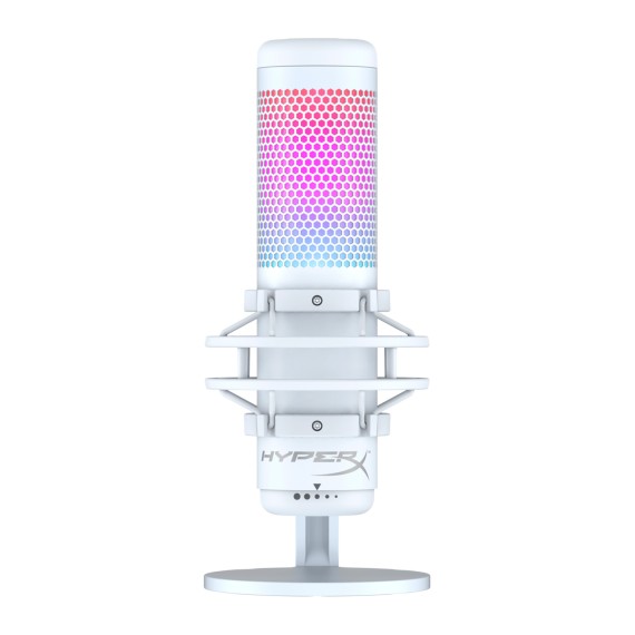 Streaming microphone HYPERX QUADCAST S (WH) (519P0AA)