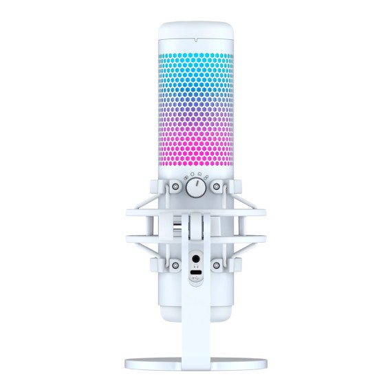 Streaming microphone HYPERX QUADCAST S (WH) (519P0AA)