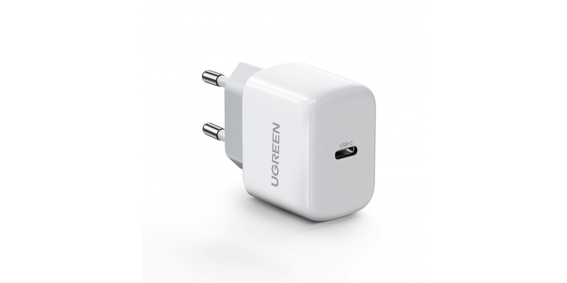 Հոսանքի ադապտոր UGREEN CD241 Mini USB-C 20W PD (White) (10220)