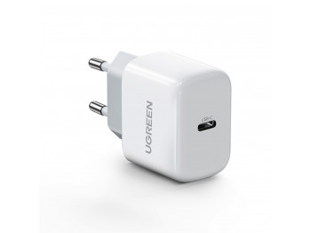 Power adapter UGREEN CD241 Mini USB-C 20W PD (White) (10220)