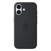 Cover for smartphone APPLE iPhone 17 Silicone Case with MagSafe (Black) (MGF14ZM/A)