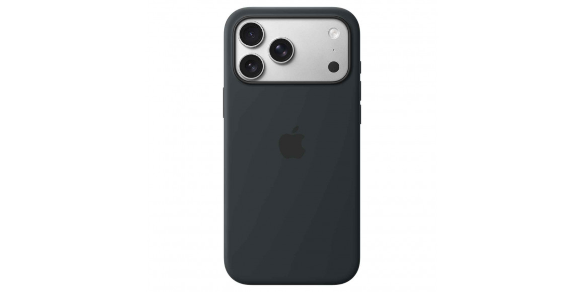 Հեռախոսի պատյան APPLE iPhone 17 Pro Max Silicone Case with MagSafe (Black) (MGFR4ZM/A)