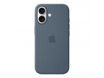 Հեռախոսի պատյան APPLE iPhone 17 Silicone Case with MagSafe (Anchor Blue) (MGEW4ZM/A)