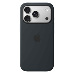 Cover for smartphone APPLE iPhone 17 Pro Silicone Case with MagSafe (Black) (MGFK4ZM/A)