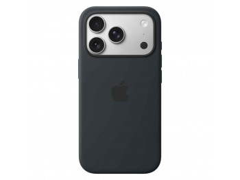Cover for smartphone APPLE iPhone 17 Pro Silicone Case with MagSafe (Black) (MGFK4ZM/A)