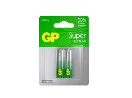 Մարտկոցներ GP AA SUPER 2 