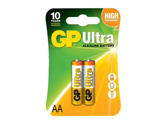 Մարտկոցներ GP AA ULTRA 2 
