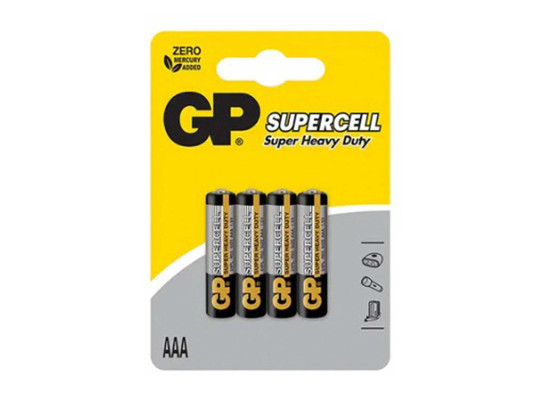 Մարտկոցներ GP AAA SUPERCELL-4 