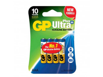 Батарейки GP AAA ULTRA PLUS 4 (24AUP-2UE4) 