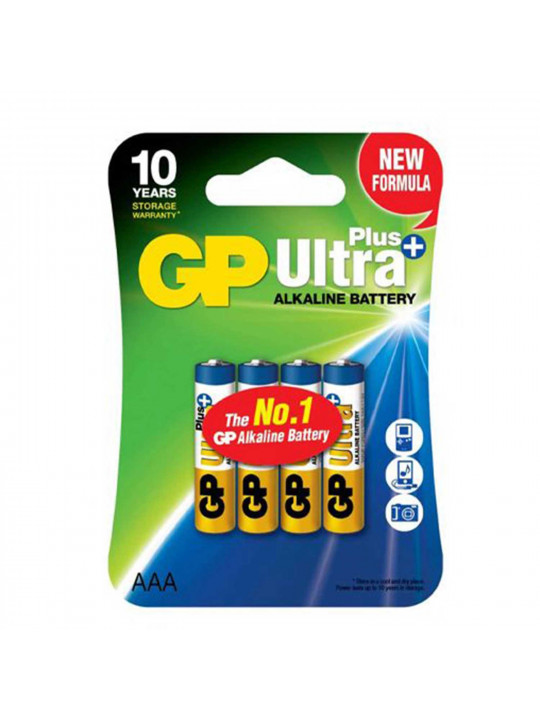 Батарейки GP AAA ULTRA PLUS 4 (24AUP-2UE4) 