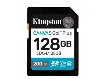 Հիշողության քարտ KINGSTON MICRO SD SDG4/128GB 