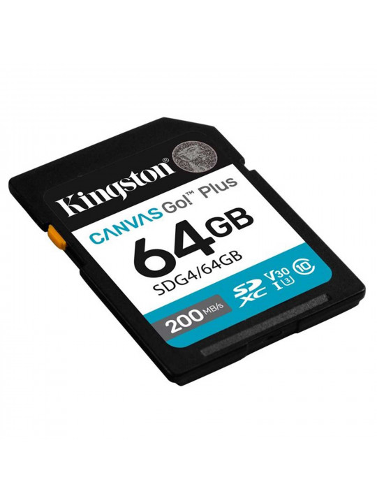 Հիշողության քարտ KINGSTON MICRO SD SDG4/64GB 