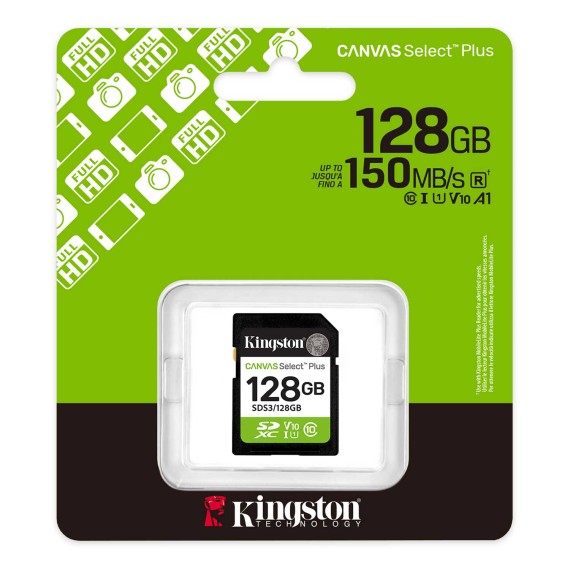 Հիշողության քարտ KINGSTON MICRO SD SDS3/128GB 