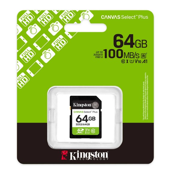 Հիշողության քարտ KINGSTON MICRO SD SDS3/64GB 