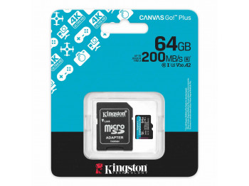 Հիշողության քարտ KINGSTON SDCG4/64GB 
