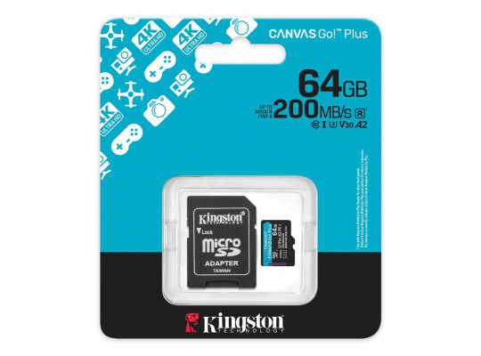 Հիշողության քարտ KINGSTON SDCG4/64GB 