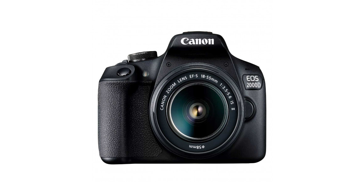 Digital photo camera CANON EOS 2000D EF-S 18-55 IS II KIT (BK) 