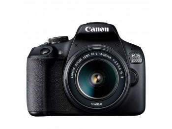 Թվային ֆոտոխցիկ CANON EOS 2000D EF-S 18-55 IS II KIT (BK) 
