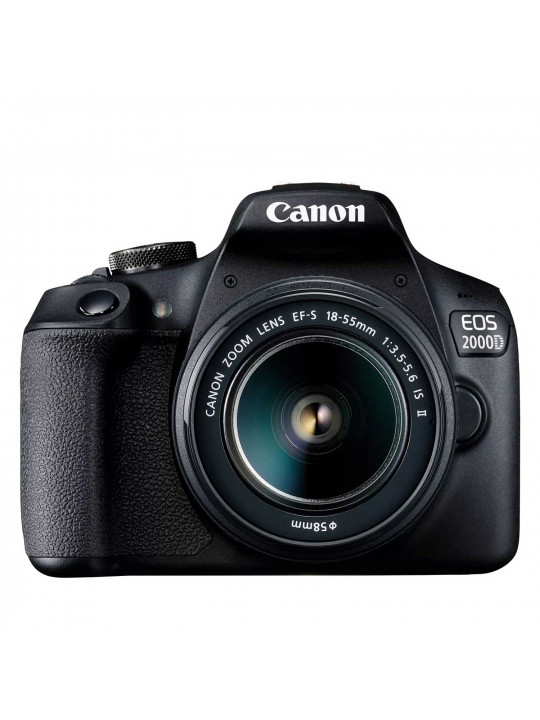 Թվային ֆոտոխցիկ CANON EOS 2000D EF-S 18-55 IS II KIT (BK) 