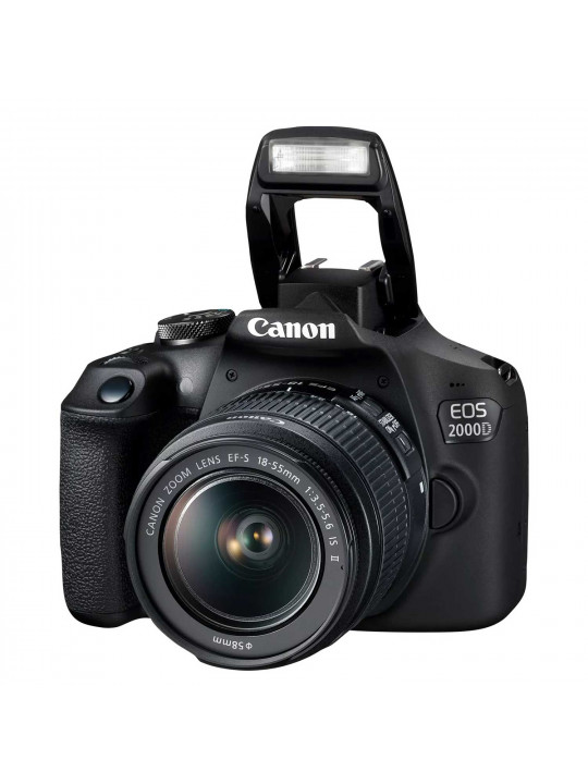 Թվային ֆոտոխցիկ CANON EOS 2000D EF-S 18-55 IS II KIT (BK) 