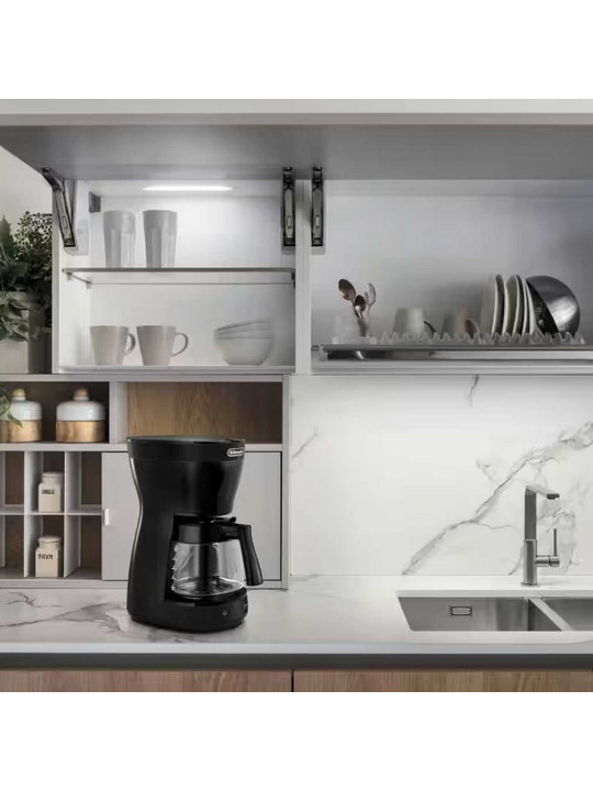 Կաթիլային սրճեփներ DELONGHI ICM16210.BK 