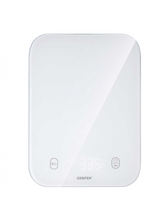 Խոհանոցային կշեռք CENTEK CT-2480 WH 