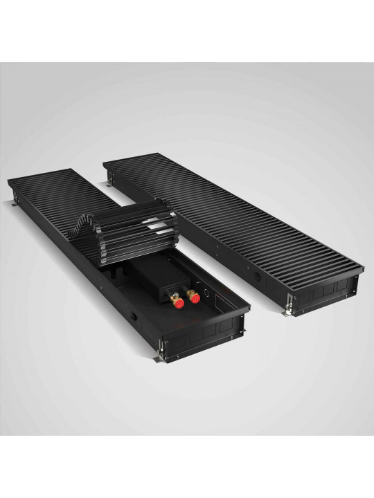 Ներհատակային կոնվեկտոր ROYAL THERMO ATRIUM-75/200/1800-DG-U-BL BLACK 