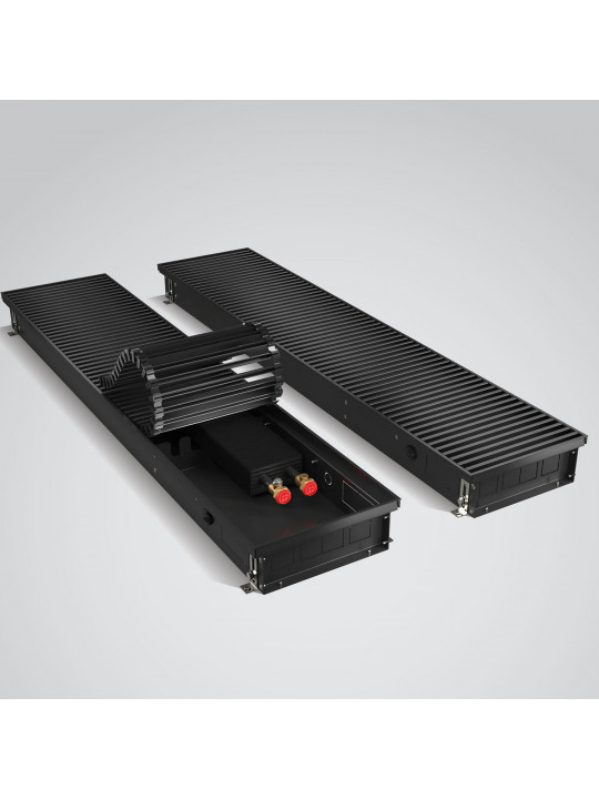 Ներհատակային կոնվեկտոր ROYAL THERMO ATRIUM-75/200/2000-DG-U-BL BLACK 
