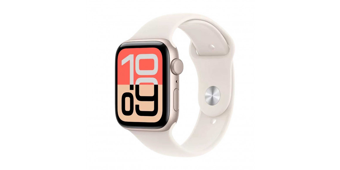 Смарт-часы APPLE Watch SE 3 GPS 44mm Starlight Aluminium Case witch Starlight Sport Band (A3325) (MEHJ4RK/A)