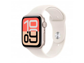 Սմարթ ժամացույց APPLE Watch SE 3 GPS 44mm Starlight Aluminium Case witch Starlight Sport Band (A3325) (MEHJ4RK/A)