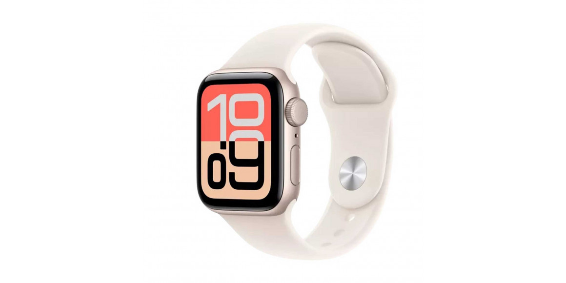 Smart watch APPLE Watch SE 3 GPS 40mm Starlight Aluminium Case witch Starlight Sport Band (A3324) (MEH34RK/A)