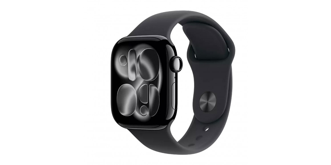 Smart watch APPLE Watch Series 11 GPS 42mm Jet Black Aluminium Case with Black Sport Band (A3331) (MEQT4RK/A)
