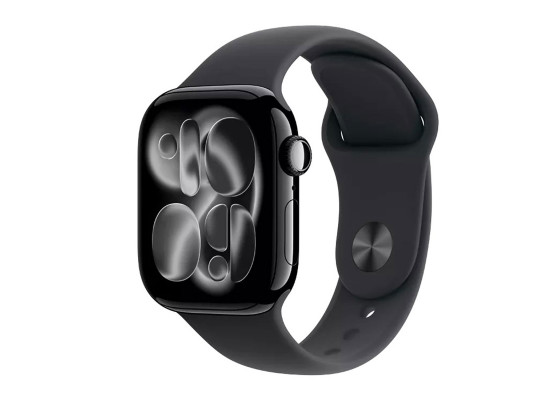 Смарт-часы APPLE Watch Series 11 GPS 42mm Jet Black Aluminium Case with Black Sport Band (A3331) (MEQT4RK/A)