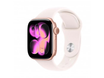 Սմարթ ժամացույց APPLE Watch Series 11 GPS 42mm Rose Gold Aluminium Case with Light Blush Sport Band (A3331) (MEU04RK/A)