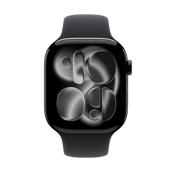 Smart watch APPLE Watch Series 11 GPS 46mm Jet Black Aluminium Case with Black Sport Band (A3333) (MEUX4RK/A)