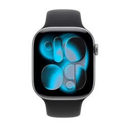 Smart watch APPLE Watch Series 11 GPS 46mm Space Grey Aluminium Case with Black Sport Band (A3333) (MEV44RK/A)