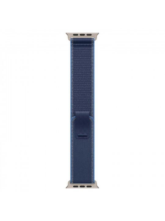 Սմարթ ժամացույց APPLE Watch Ultra 3 GPS+Celluar 49mm Natural Titanium with Blue/Bright Blue Trail Loop (A3281) (MEWU4QI/A)