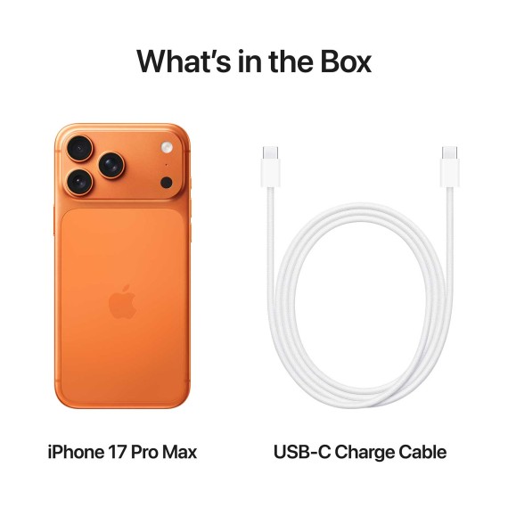 Смартфон APPLE iPhone 17 Pro Max 256GB (Cosmic Orange) (A3526) (MFYN4AF/A)