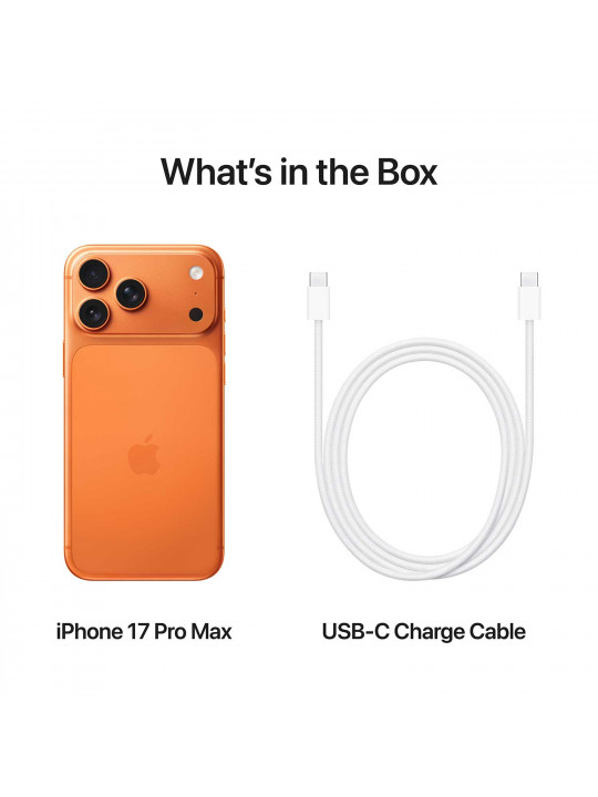 Սմարթ հեռախոս APPLE iPhone 17 Pro Max 512GB (Cosmic Orange) (A3526) (MFYT4AF/A)