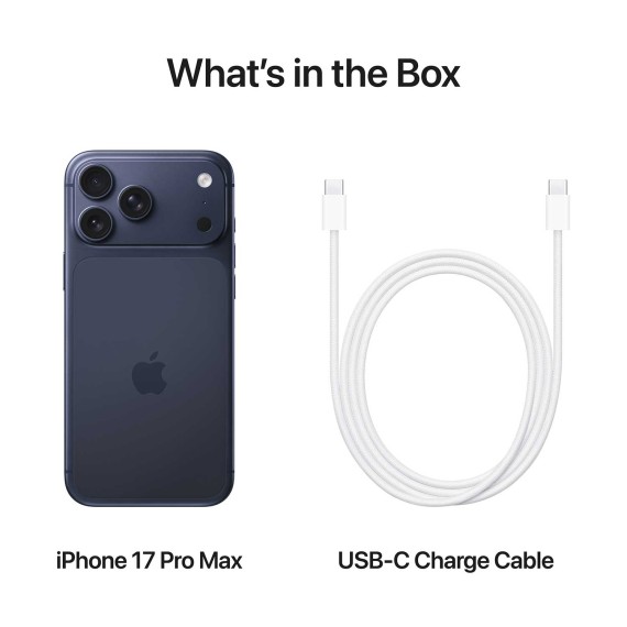 Սմարթ հեռախոս APPLE iPhone 17 Pro Max 512GB (Deep Blue) (A3526) (MFYU4AF/A)
