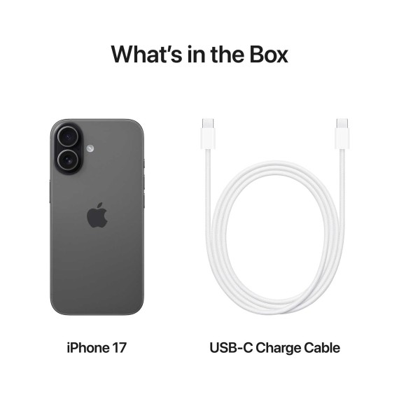 Смартфон APPLE iPhone 17 256GB (Black) (A3520) (MG6J4AF/A)