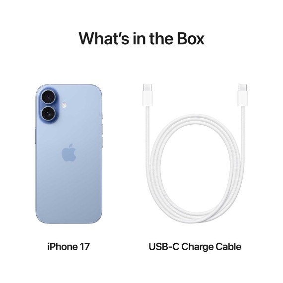 Смартфон APPLE iPhone 17 256GB (Mist Blue) (A3520) (MG6L4AF/A)
