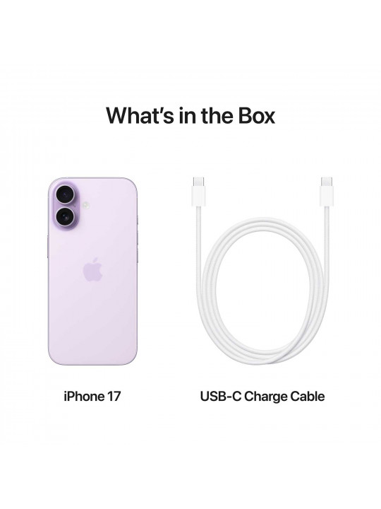 Սմարթ հեռախոս APPLE iPhone 17 256GB (Lavender) (A3520) (MG6M4AF/A)