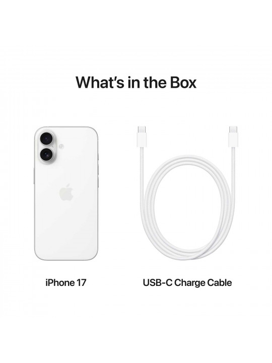 Սմարթ հեռախոս APPLE iPhone 17 512GB (White) (A3520) (MG6Q4AF/A)