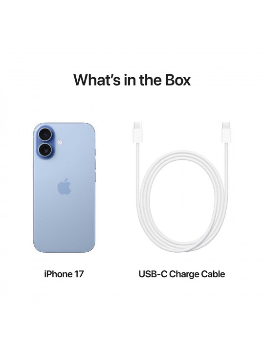 Սմարթ հեռախոս APPLE iPhone 17 512GB (Mist Blue) (A3520) (MG6T4AF/A)