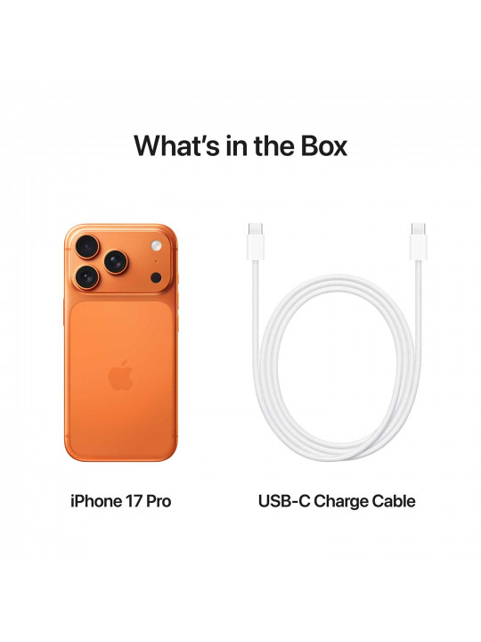 Սմարթ հեռախոս APPLE iPhone 17 Pro 256GB (Cosmic Orange) (A3523) (MG8H4AF/A)