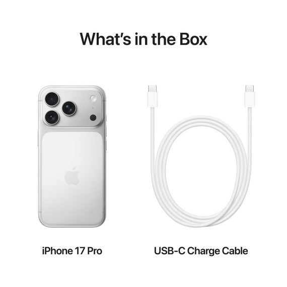 Սմարթ հեռախոս APPLE iPhone 17 Pro 1TB (Silver) (A3523) (MG8P4AF/A)